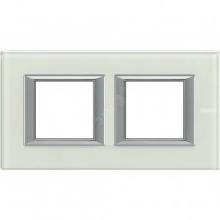 Axolute Рамка 2х2 поста 71мм горизонтальная Whice Axolute Рамка 2х2 поста 71мм горизонтальная Whice