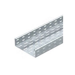 Кабельный листовой лоток перфорированный 60x300x3000 горячий цинк
