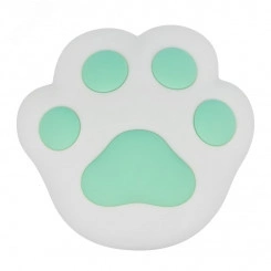 Ночник силиконовый светодиодный Кошачья лапа      розовый