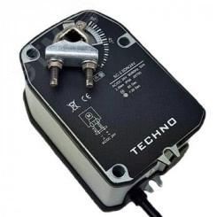 Электропривод воздушной заслонки с пружиной 2.5Nm, ON/OFF, 2SPDT, 24AC/DC Электропривод воздушной заслонки с пружиной 2.5Nm, ON/OFF, 2SPDT, 24AC/DC