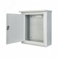 Шкаф монтажный с козырьком IP41, 350х400х140 мм