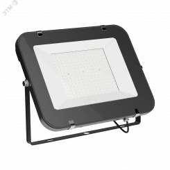 Прожектор светодиодный ДО 200 Вт 16800 Лм 6500К 200-240 В IP65 черный LED Elementary Gauss Прожектор светодиодный ДО 200 Вт 16800 Лм 6500К 200-240 В IP65 черный LED Elementary Gauss