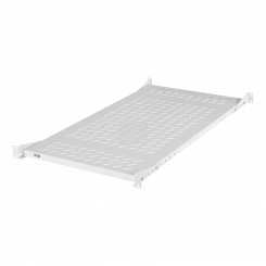 Полка стац усиленная TLK 19д Ш437хГ860мм для шкафа и стойки глубиной 1000мм сер