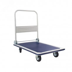 Тележка ручная платформенная ТП 300 с покрытием, г/п 300кг, 920х620, колеса d125 мм, со складывающей Тележка ручная платформенная ТП 300 с покрытием, г/п 300кг, 920х620, колеса d125 мм, со складывающей