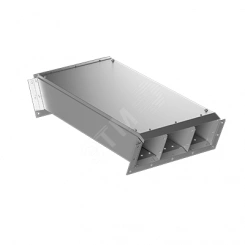 ККБ-3УНП-0.2/0.5 S=1.5мм Короб трехканальный кабельный (рамка 4мм горячеоцинкованная обшивка оцинкованная)