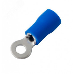 Наконечник кольцевой изолир  3.2 мм 1.5-2.5 кв мм (НКи 2.5-3 НКи2-3) синий