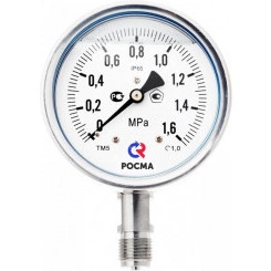 Манометр коррозионностойкий виброустойчивый радиальный ТМ-621Р.00 0...25 МРа М20х1.5 кл.т.1.0, готовый к гидрозаполнению Манометр коррозионностойкий виброустойчивый радиальный ТМ-621Р.00 0...25 МРа М20х1.5 кл.т.1.0, готовый к гидрозаполнению