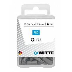 Бита PZ1 х 25 мм 1/4'' C6.3 Industrial пластик.уп. 25 шт