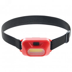 Фонарь светодиодный налобный Эконом на батарейках 3хAAA 2w COB IP44 пластик Фонарь светодиодный налобный Эконом на батарейках 3хAAA 2w COB IP44 пластик