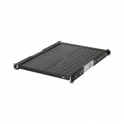 Полка выдвижная TLK 19д Ш418хГ400ммдля шкафа глубиной 600мм черная