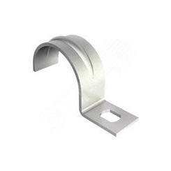 Скоба крепежная металлическая однолапковая 11мм