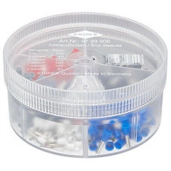 Набор изолированныеованных контактных гильз в коробке 050мм (AWG 20) 50шт 075мм (AWG 18) 100шт 100мм (AWG 17) 100шт 150мм (AWG 15) 100шт 250мм (AWG 13) 50шт Набор изолированныеованных контактных гильз в коробке 050мм (AWG 20) 50шт 075мм (AWG 18) 100шт 100мм (AWG 17) 100шт 150мм (AWG 15) 100шт 250мм (AWG 13) 50шт