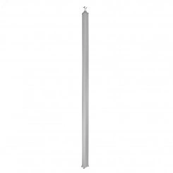 Универсальная колонна алюминиевая с крышкой из алюминия 2 секции, высота 2,77 метра, с возможностью увеличения высоты до 4,05 метра, цвет алюминий