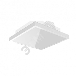 Светильник светодиодный 36 Вт 3000К 610*610*56мм IP40 с равном засветкой рассеиватель опал дим.DALI