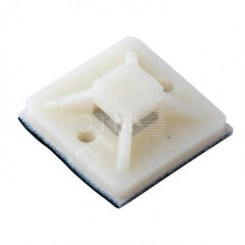 Площадка самоклеящаяся 25х25 мм, белая, упаковка 10 шт