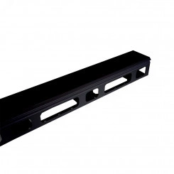 Органайзер кабельный вертикальный NTSS 42U с крышкой, ширина 100мм, для шкафов серии RS шириной 800мм, черный RAL 9005