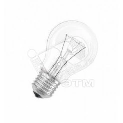 Лампа накаливания ЛОН 95вт A60 230в E27 CLAS A CL 95W 230V E27 Osram