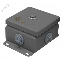 Коробка монтажная КМ IP55-1010 (без DIN рейки), корпус из нержавеющей стали, количество вводов 4 Коробка монтажная КМ IP55-1010 (без DIN рейки), корпус из нержавеющей стали, количество вводов 4