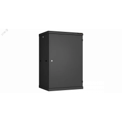 Шкаф настенный разбор TLK 19д 18U металлическая дверь Ш600хВ904хГ450мм черный