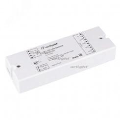 Диммер SR-2001EA (12-24V, 384-768W, 1-10V, 4CH) (ARL, IP20 Пластик, 3 года)
