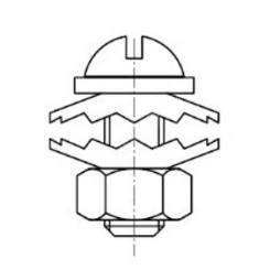 Комплект крепления для лотков ККЛМЗ для исполнения У3