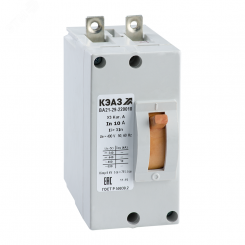 Выключатель автоматический ВА21-29-220010-0.6А-3Iн-440DC-У3