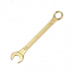 Ключ комбинированный 14 мм, желтый цинк
