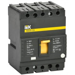 Выключатель автоматический 3п 160А 35кА ВА 88-33 IEK SVA20-3-0160