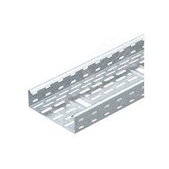 Кабельный листовой лоток перфорированный 60x500x3000 горячий цинк