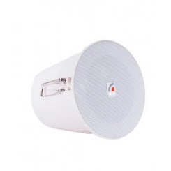 Громкоговоритель потолочный влагозащищенный, 6/3 Вт, 100В, 150 Гц – 18 кГц, IP55, пластик Громкоговоритель потолочный влагозащищенный, 6/3 Вт, 100В, 150 Гц – 18 кГц, IP55, пластик