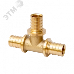 Тройник аксиальный 25 равносторонний Тройник аксиальный 25 равносторонний