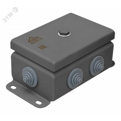 Коробка монтажная КМ IP55-0812 (без DIN рейки), корпус из нержавеющей стали, количество вводов 6 Коробка монтажная КМ IP55-0812 (без DIN рейки), корпус из нержавеющей стали, количество вводов 6