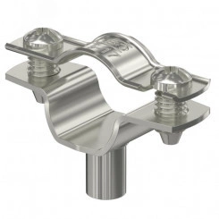 Крепежная скоба дистанционная 14-17 мм (с резьбовым соединением M6) из нержавеющей стали А2 Крепежная скоба дистанционная 14-17 мм (с резьбовым соединением M6) из нержавеющей стали А2