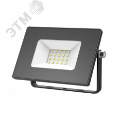 Прожектор светодиодный ДО-20 Вт 1745 Лм 4000К IP65 200-240 В черный LED Elementary Gauss Прожектор светодиодный ДО-20 Вт 1745 Лм 4000К IP65 200-240 В черный LED Elementary Gauss