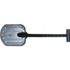 Лопата автомобильная алюминиевая, морозостойкий пластиковый черенок 195х260x700 мм Лопата автомобильная алюминиевая, морозостойкий пластиковый черенок 195х260x700 мм