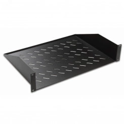 Полка консольная 19', 2U глубина 350мм, нагрузка до 25 кг, чер. DR-412211 DATAREX