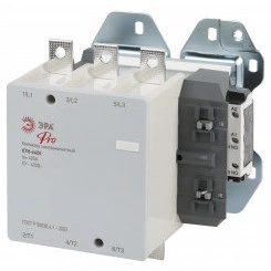 Контактор КТИ-6400 PRO KKT60-400-400-10-E 400А 400В/АС3 ЭРА Контактор КТИ-6400 PRO KKT60-400-400-10-E 400А 400В/АС3 ЭРА