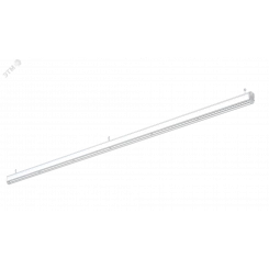 Светильник LED L-trade II 130 112Вт ГСП-II 4000К прозрачный рассеиватель IP66 подвесной