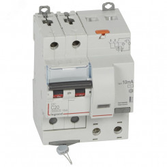 Выключатель автоматический дифференциального тока DX3 2П C20А 10MА-АC 4м