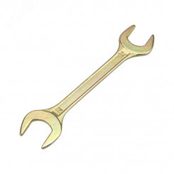 Ключ рожковый 24х27 мм, желтый цинк