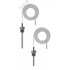 Датчик температуры от -50 до +130 C, NTC10k (3435), погружной кабельный,80 мм., G1/2