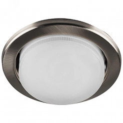 Светильник ДВО-15w GX53 без лампы титан