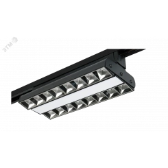 Светильник светодиодный трековый на шинопровод    черный ДПО-60Вт IP40 4000К PTR 1732  JazzWay