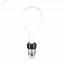 Лампа светодиодная LED 4 Вт 330 Лм 2700К теплая Е27 А72 milky Filament Artline Gauss