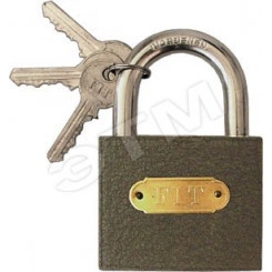 Замок навесной железный 63 мм Замок навесной железный 63 мм