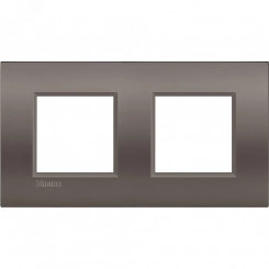 Livinglight. Рамка Air, немецкий стандарт 2+2 мод. Цвет ''Глина'' Livinglight. Рамка Air, немецкий стандарт 2+2 мод. Цвет ''Глина''
