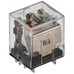 Реле промежуточное 24В DC 3пк 10A РЭК77/3 c индикацией