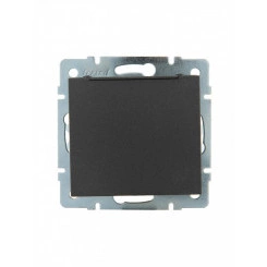 RAIN Розетка 1СП ТВ оконечная Черный графит RAIN Розетка 1СП ТВ оконечная Черный графит