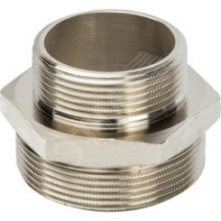 Ниппель НН переходной никелированный 2' х 1'1/2 Ниппель НН переходной никелированный 2' х 1'1/2