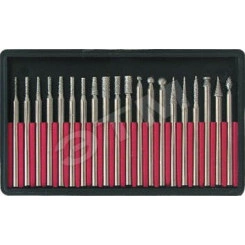 Шарошки, усиленная сталь с алмазным напылением, штифт диаметр 3 мм, 20 шт Шарошки, усиленная сталь с алмазным напылением, штифт диаметр 3 мм, 20 шт